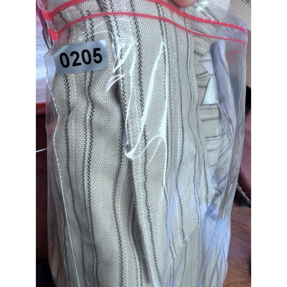 Y2K Boho Jacket Floral Embroidery XL Pinstriped Full Zip Whimsy Hippie Artsy - Picture 14 of 14